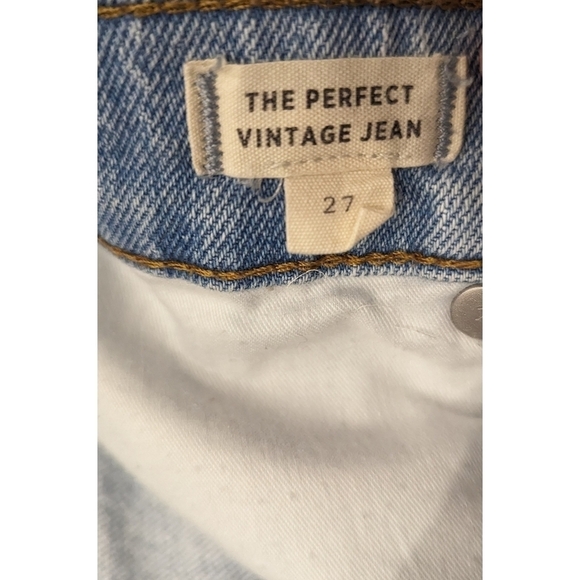 Madewell The Perfect Vintage Jean in Fiore Wash Size 27 - Picture 4 of 9